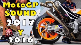 MOTOGP 2017+2016 Start Engine Sound Compilation PART 4 (HONDA, YAMAHA, SUZUKI,...)