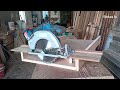 Membuat Alat sederhana Tukang kayu Panduan Circular saw