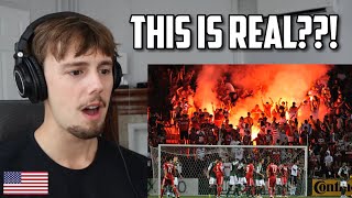 American Reacts to European Football Chants & Atmosphere!