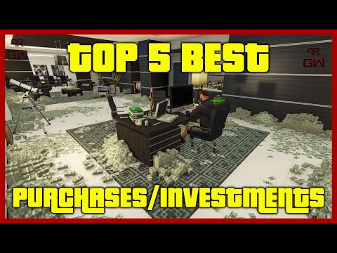 TOP 5 BEST Purchases & Investments in GTA 5 Online 2020