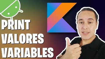 Función print, valores y variables en Kotlin (Kotlin desde cero [07])👈👈👈