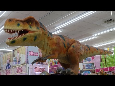 非売品 動く でっかい恐竜 トイザらス お台場店