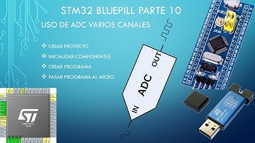 STM32 Bluepill parte 10: ADC DMA varios canales