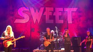 Sweet - 'Fox On The Run' live at The Apex, Bury St Edmunds, 18 Dec 2018