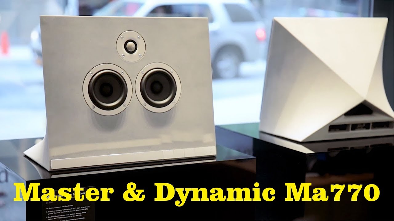 Master & Dynamic MA770 concrete speaker is equal parts sound and