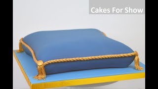 Making a Pillow Cake