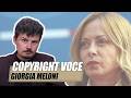 Giorgia Meloni mette “sotto copyright” la sua voce