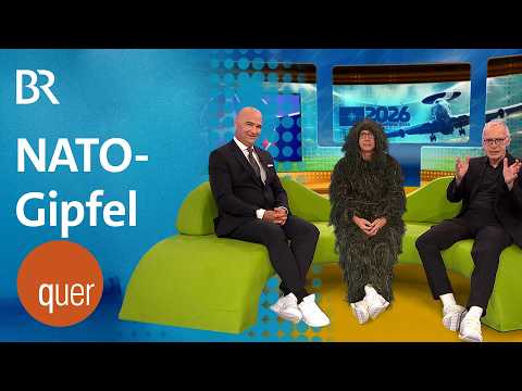Tafel-Taktik in Ankara: quer lädt ins NATO-Studio | quer vom BR
