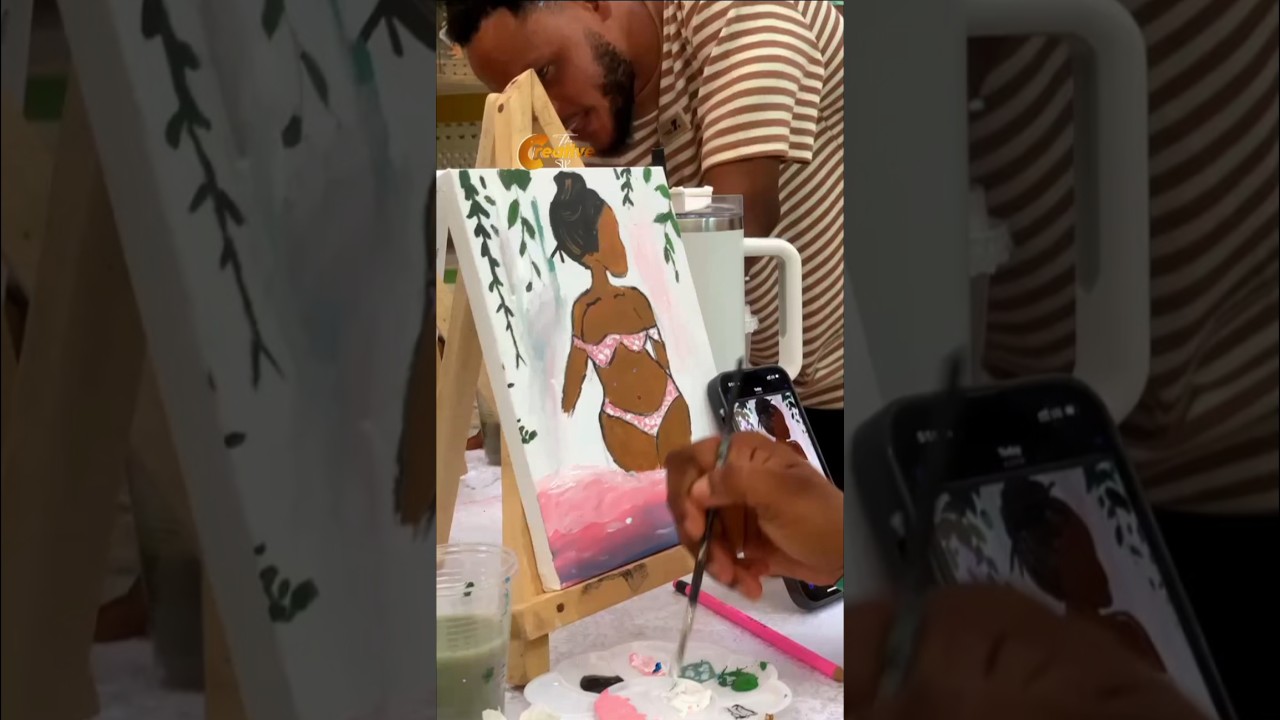 The Creative Sip Experience in Sogakope at the Splash Rave pool party 🏊‍♂️🤩🖌️🎨