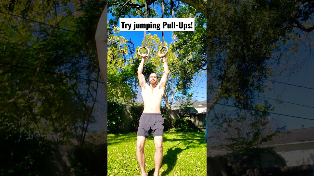 Calisthenics Ring Workout Learn How To Perform A PullUp With Jumping
