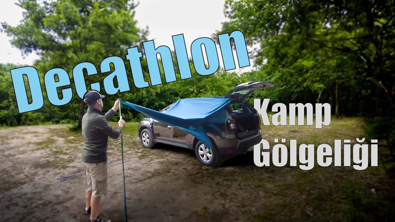 Decathlon tarp Installation / Decathlon Kamp Gölgeliği Kurulumu