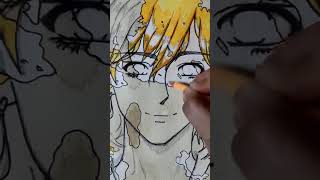 Howl's Moving Castle Fan Art #howlcast #anime #studioghibli #art #youtubeshorts #youtubeviral