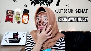 DIY Masker Alami untuk Mencerahkan wajah | Masker Kopi, Madu, Minyak Zaitun