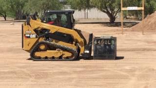 New Deere 317G track loader lifting vs competition