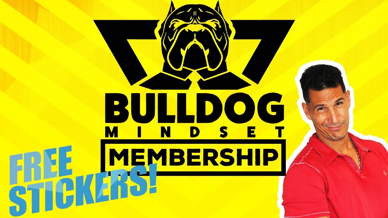 Bulldog Mindset Membership Is LIVE (Free Stickers Giveaway) entrepreneurship in colombia