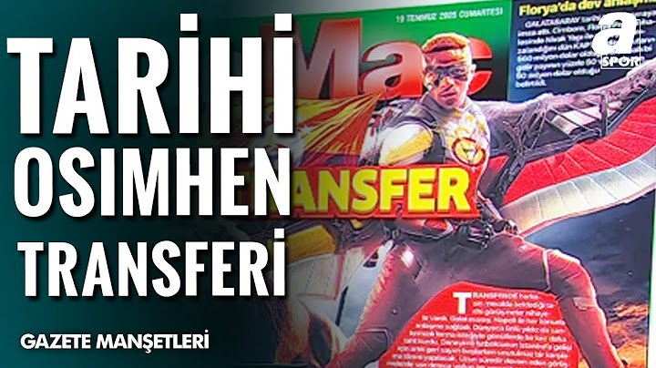 Tarihi Victor Osimhen Transferi! Galatasaray Dünyaca Ünlü Forvete Kavuşuyor! / A Spor / Sabah Sporu