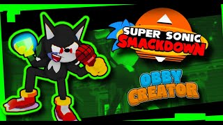 TERIOS ON ROBLOX | FNF. SUPER SONIC SMACKDOWN TERIOS SPEEDMODEL [Roblox Obby Creator]