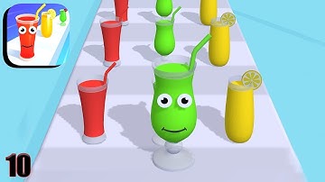 Juice Run #10 Gameplay All Levels Android IOS