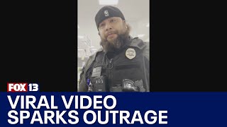 Viral video sparks outrage over armed security | FOX 13 Seattle