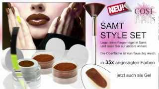 Samt Nägel - Samt Style Set - Samt Nails Set - COSI NAILS