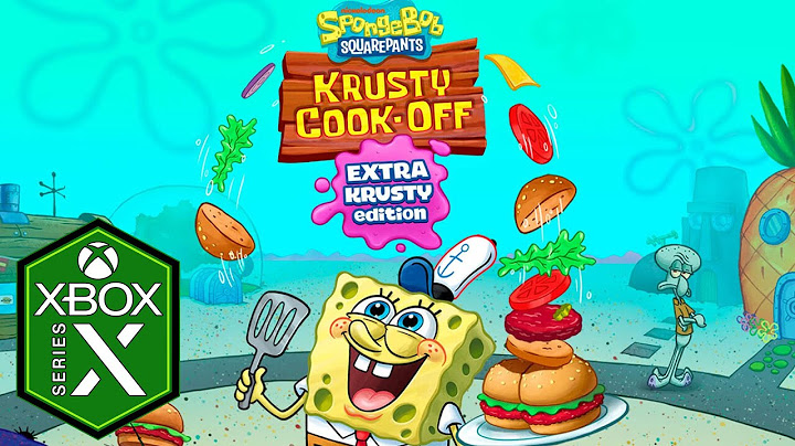 SpongeBob Krusty Cook Off Xbox Series X Gameplay [Optimized]
