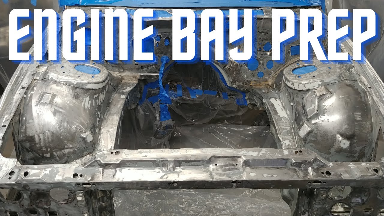 Engine Bay Paint Prep & Fab (Pt22 LS Swap) YouTube