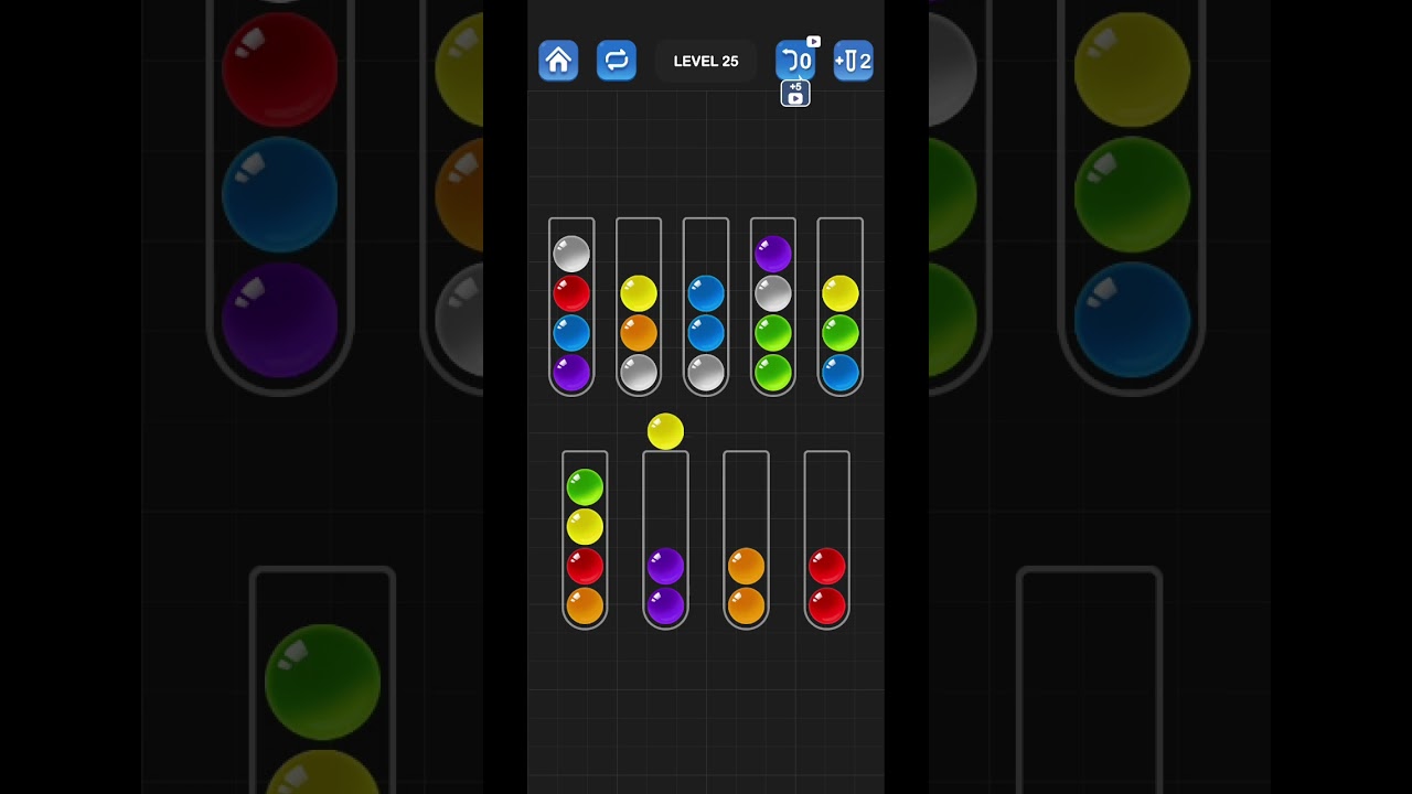 Ball Sort Puzzle Level 25 | Ball Sort Puzzle - Color Game