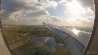 Air France Airbus A320-200 F-Hepa Soft Landing, Hard Braking At Paris Cdg Af1735