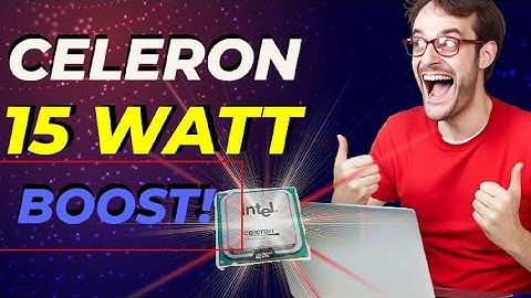 Break the 6 Watt TDP Limit | Intel Celeron n4020 CPU