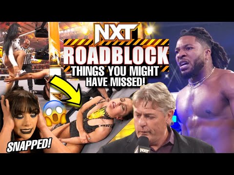 THINGS YOU MIGHT HAVE MISSED! WWE NXT ROADBLOCK! TRICK WILLIAMS RETURNS! TATUM PAXLEY GOES DARK!