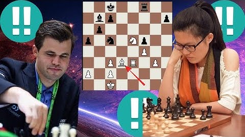 Wonderful chess game 59 | Magnus Carlsen vs Hou Yifan 2