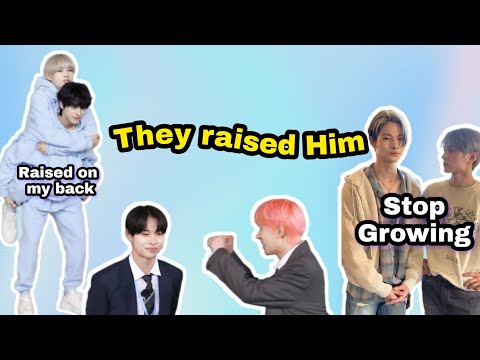 Not so lil Ni-ki and his 6 hyungs 