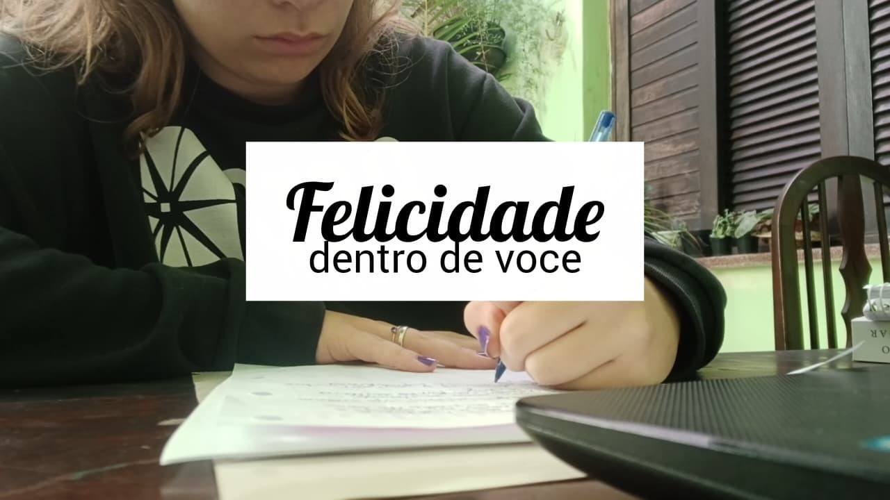 FELICIDADE independente do externo - Um dia comigo