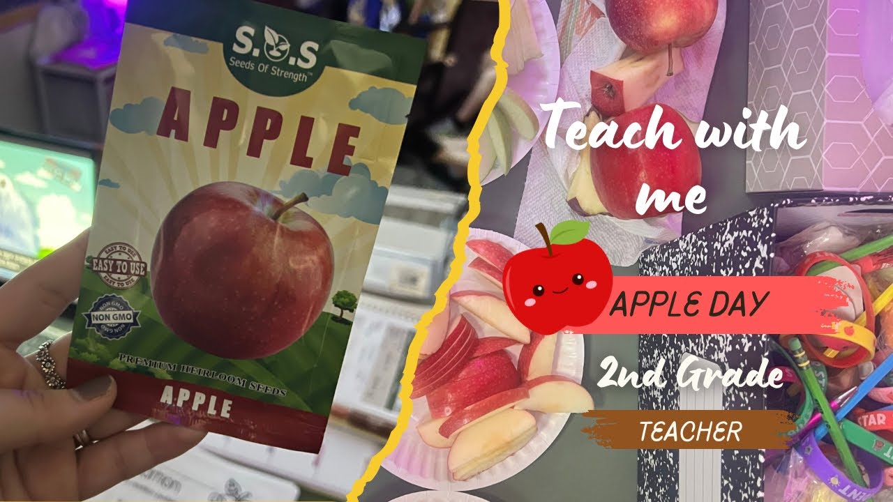 День яблок во втором классе: веселье! 🍎🍏