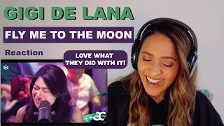 Gigi De Lana - FIy Me To The Moon • Frank Sinatra (Squid Game OST) | REACITION!!