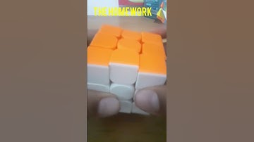 The lesson vs the homework vs the test cube edition