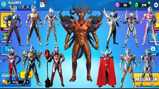 KOMPILASI SEMUA JENIS ULTRAMAN ULTIMATE FUSION DI GAME STUMBLE GUYS