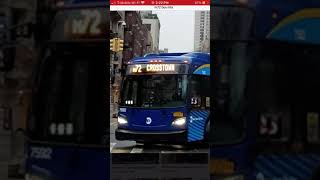 M72 bus announcements
