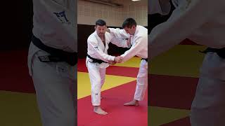 Ippon sur un droitier en garde haute  #judo #dojosystem