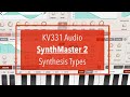 Kv331 audio synthmaster 2 for ipad  tutorial part 2 synthesis types