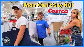 MOM CAN'T SAY NO ~ SHOPPING AT COSTCO!