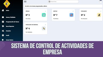 SISTEMA DE GESTIÓN DE ACTIVIDADES DE EMPRESAS