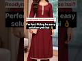 Readymade Kurti Ki Perfect Fitting Kaise Kare | Easy Kurti Alteration ✂️ #shorts #threadsandtrends