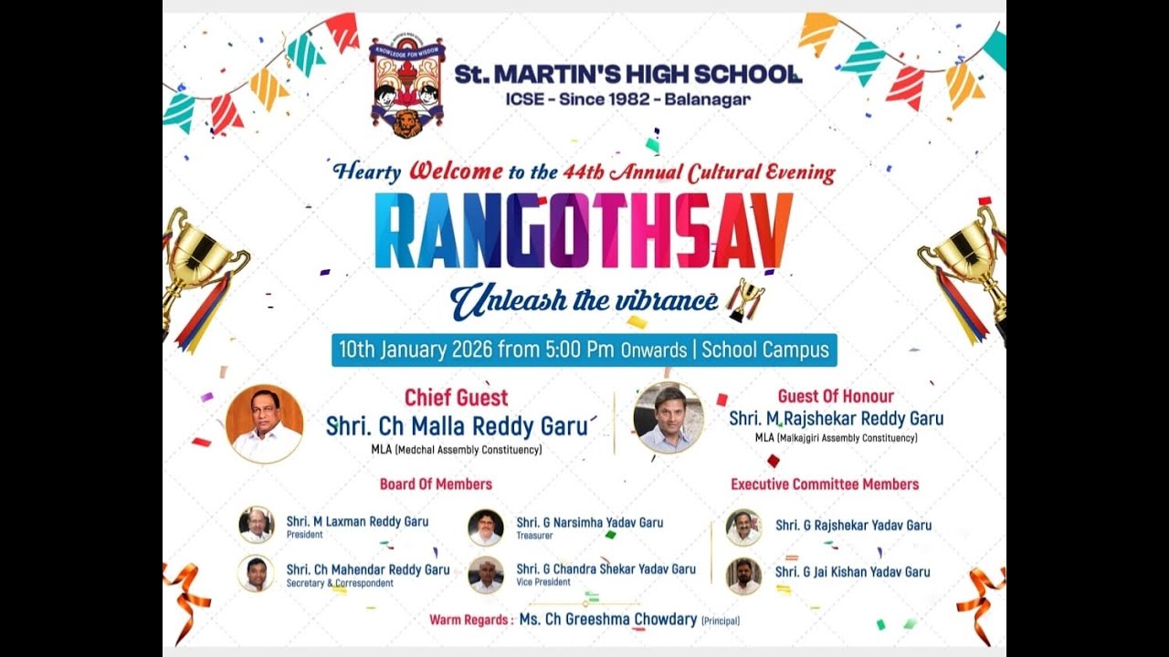 St.Martin's High School - Balnagar