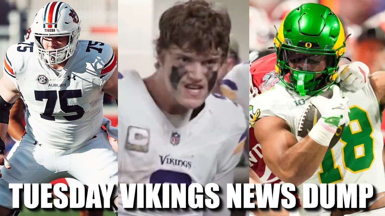 Minnesota Vikings News Dump (4.14.26) | Centers of Attention, 9 Days Til Draft, Sadiq Visits Minnesota Vikings News Dump (4.14.26) | Centers of Attention, 9 Days Til Draft, Sadiq Visits