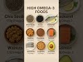 Top Omega 3 Foods for a Healthy Body 🐟🥑