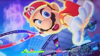 Mario tennis 🎾 ace Mario's special attack 