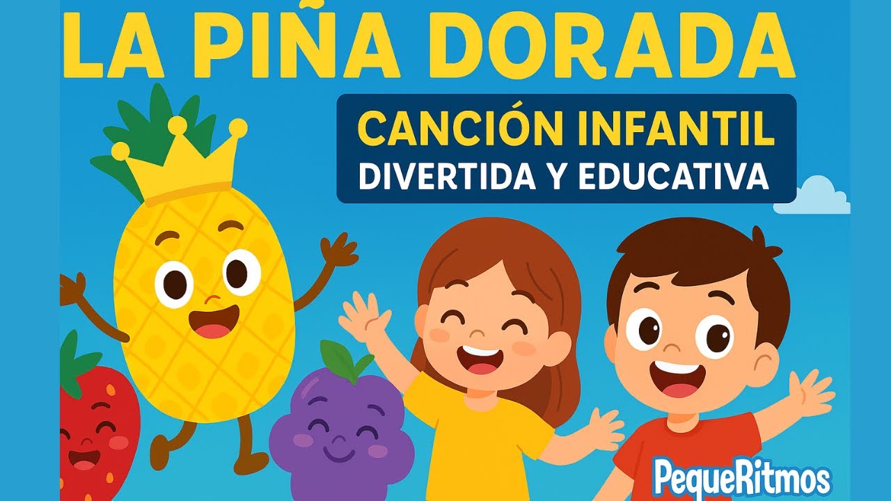 La Piña Dorada 🍍 | Canción Infantil Divertida y Educativa | Música Fun ...