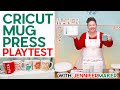 Cricut Mug Press: Live Playtest * Answers to All Your Questions