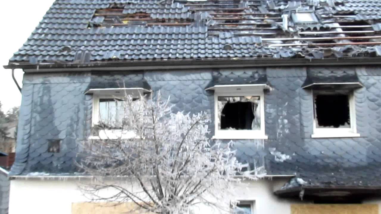 Hausbrand in Gevelsberg - Elberfelder Straße - der Tag danach — 6.2.2012